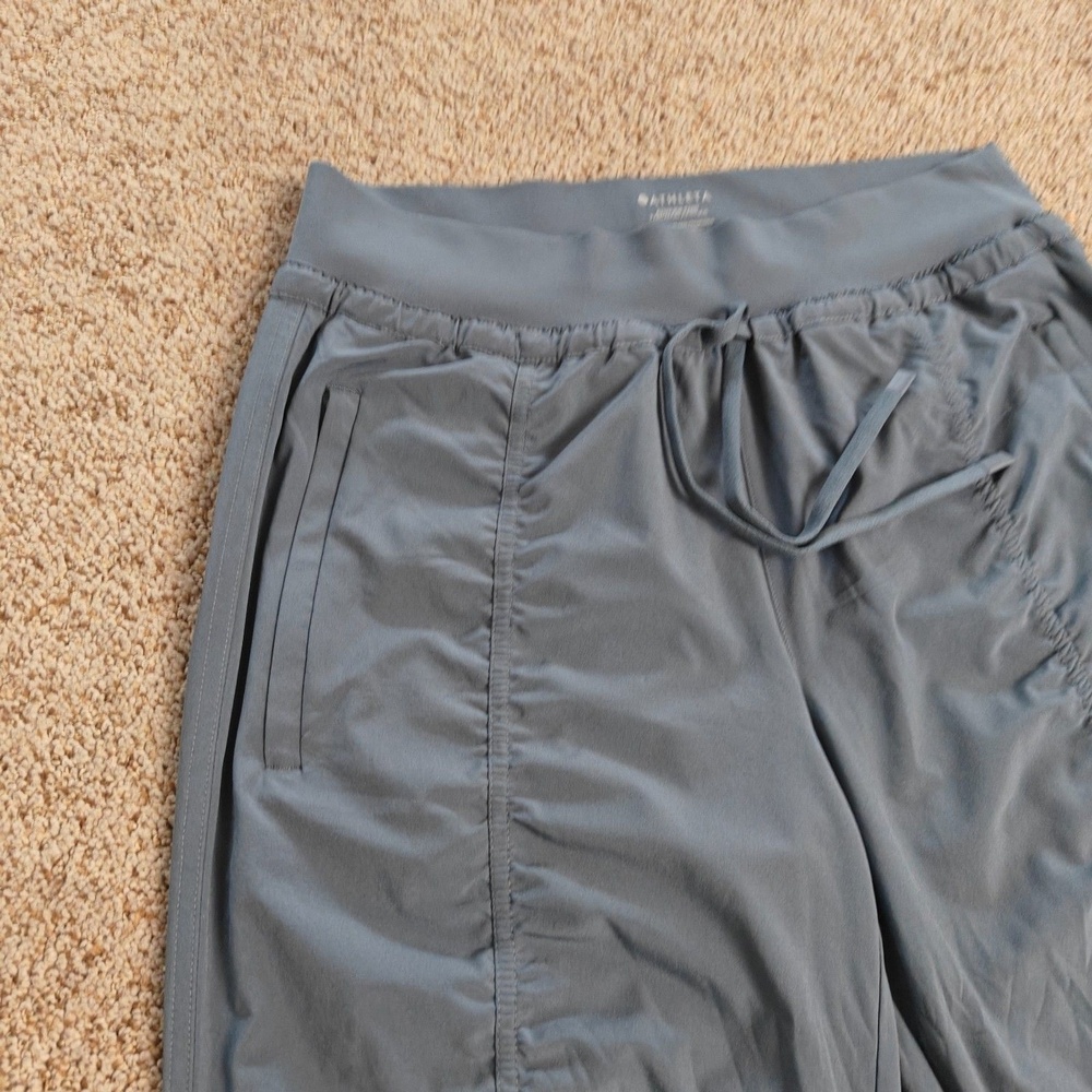 Athleta Women's Attitude Mid Rise Jogger Granite Blue Size 8 - Picture 9 of 13